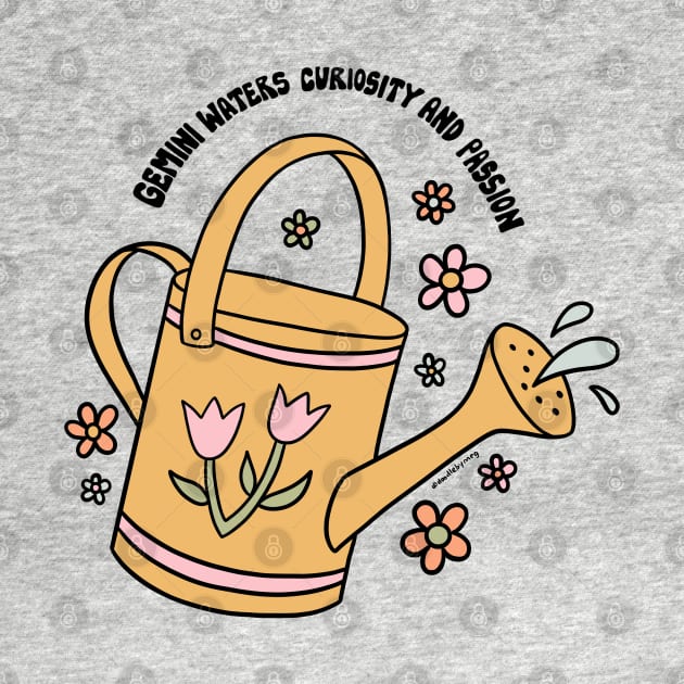 Gemini Watering Can by Doodle by Meg